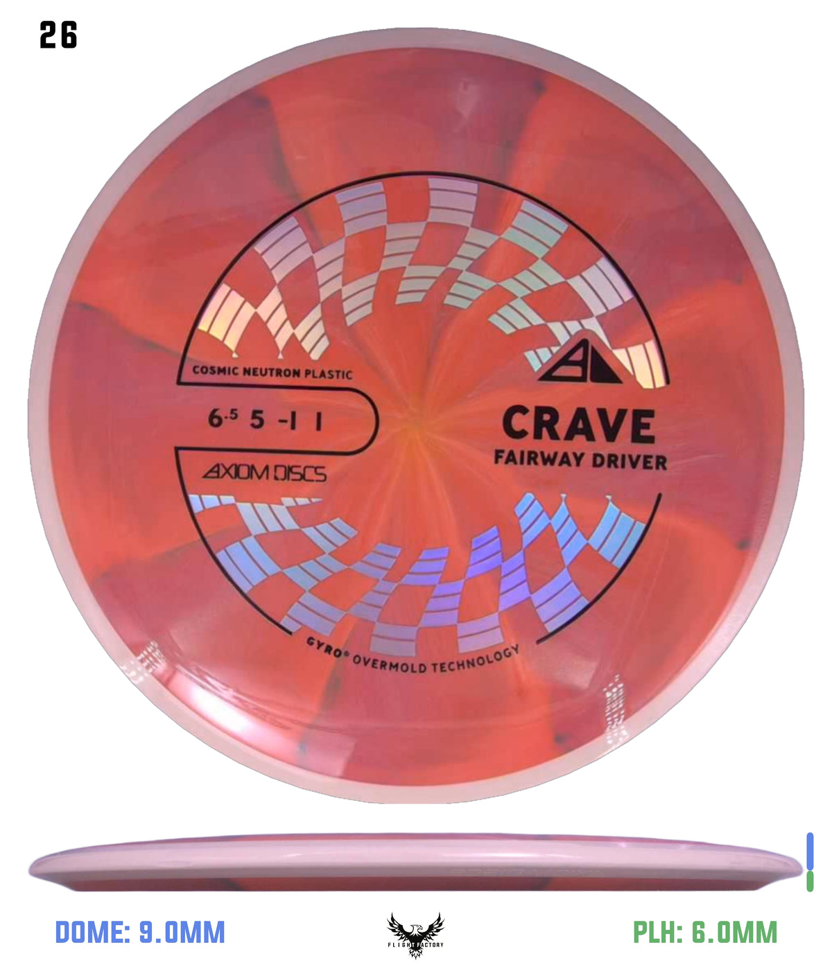Axiom Cosmic Neutron Crave - New Stock Stamp