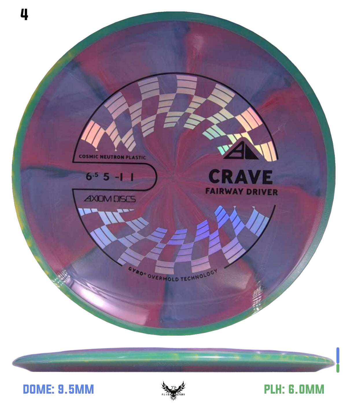 Axiom Cosmic Neutron Crave - New Stock Stamp