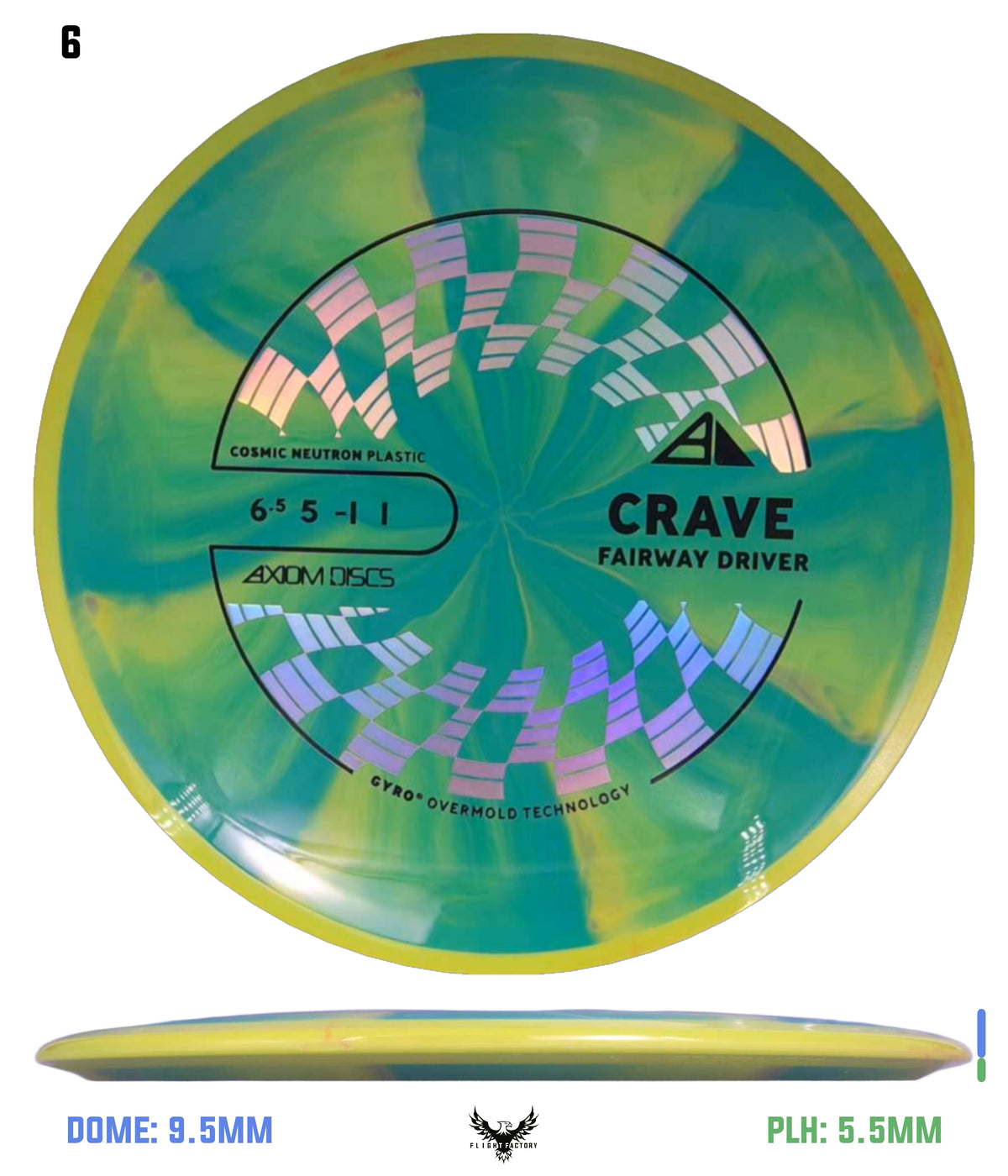 Axiom Cosmic Neutron Crave - New Stock Stamp