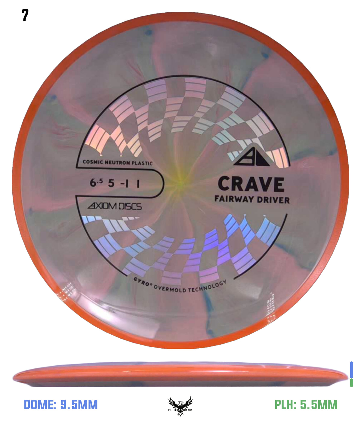 Axiom Cosmic Neutron Crave - New Stock Stamp