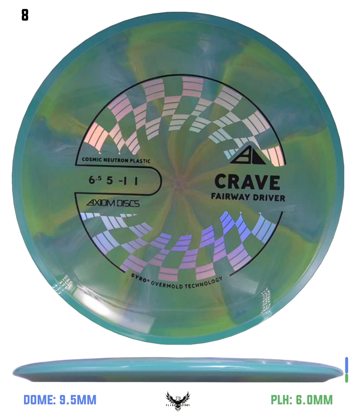 Axiom Cosmic Neutron Crave - New Stock Stamp