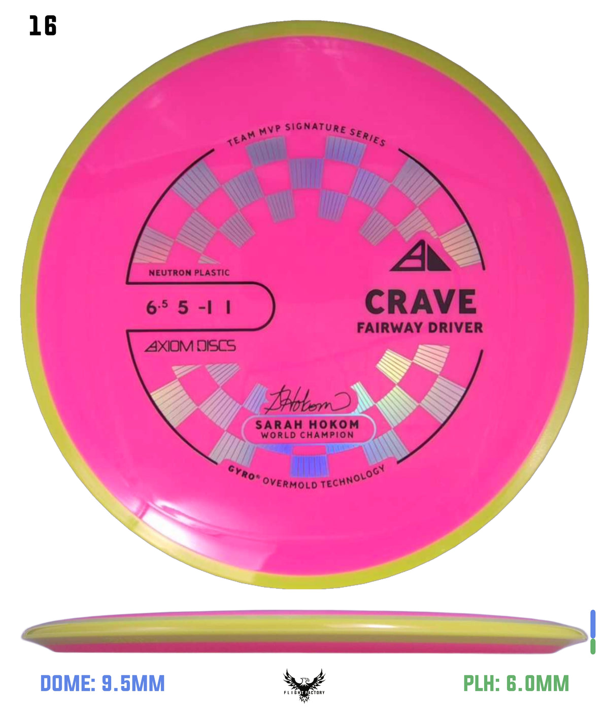 Axiom Neutron Crave - Sarah Hokom Signature Series (New Stock Stamp)