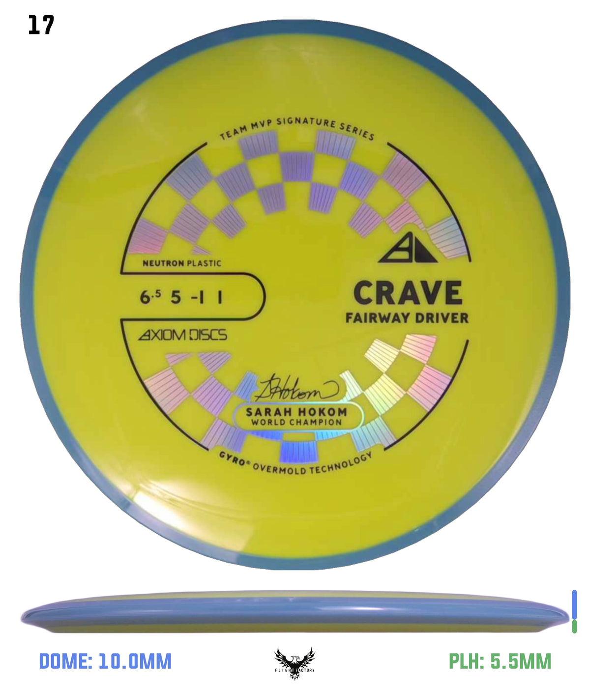 Axiom Neutron Crave - Sarah Hokom Signature Series (New Stock Stamp)