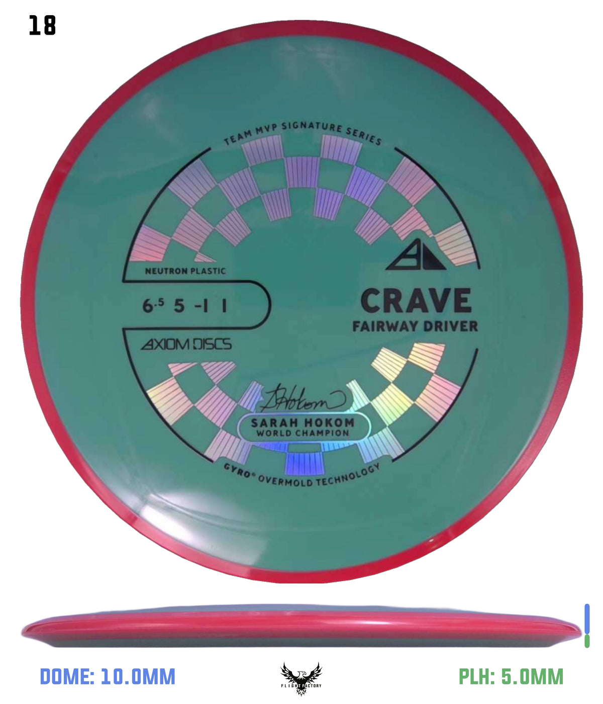 Axiom Neutron Crave - Sarah Hokom Signature Series (New Stock Stamp)