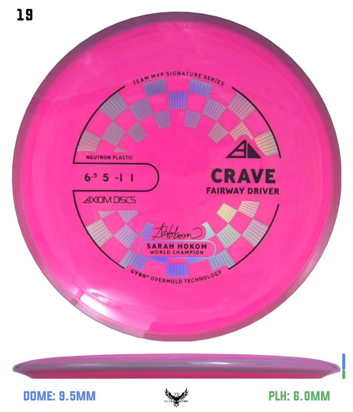 Axiom Neutron Crave - Sarah Hokom Signature Series (New Stock Stamp)