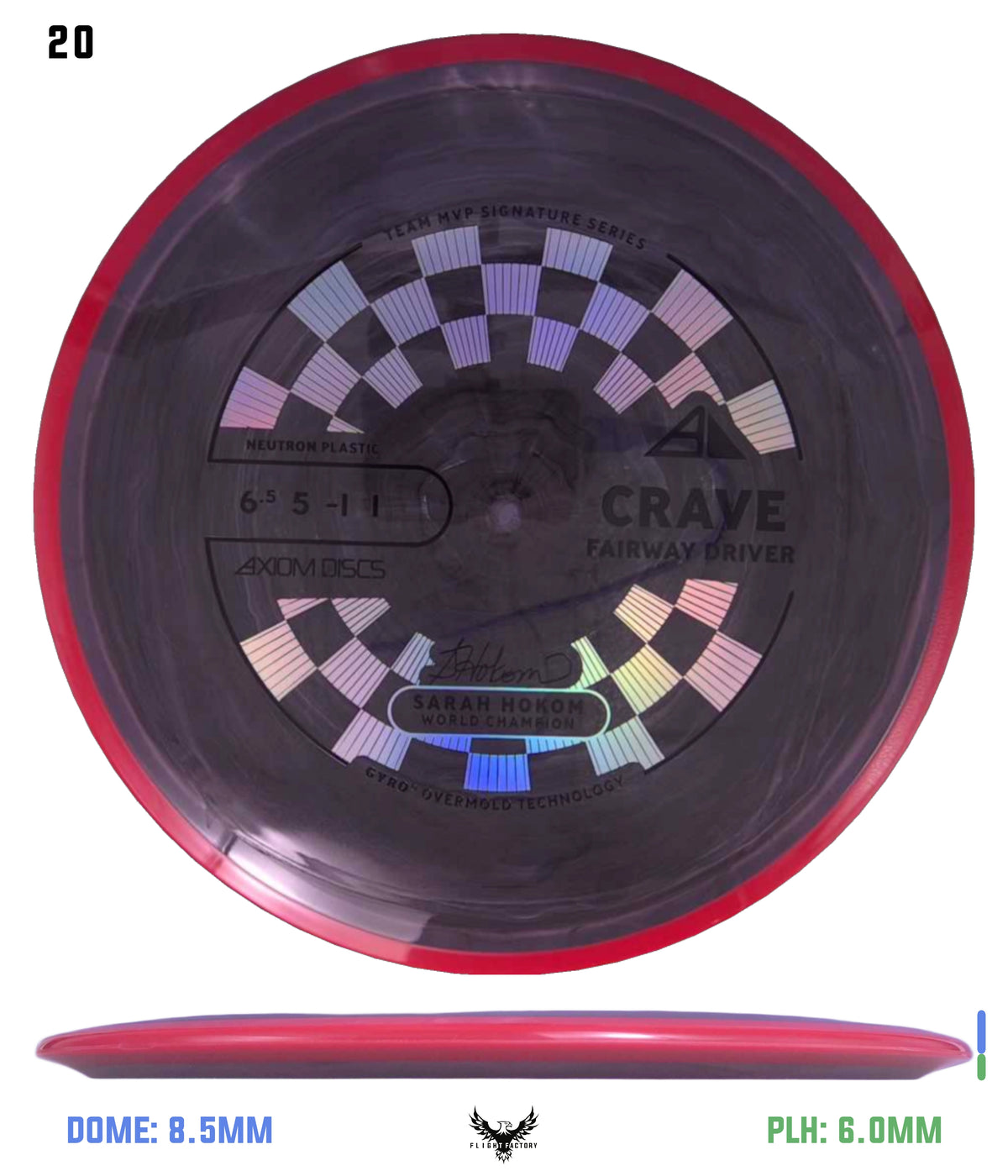 Axiom Neutron Crave - Sarah Hokom Signature Series (New Stock Stamp)