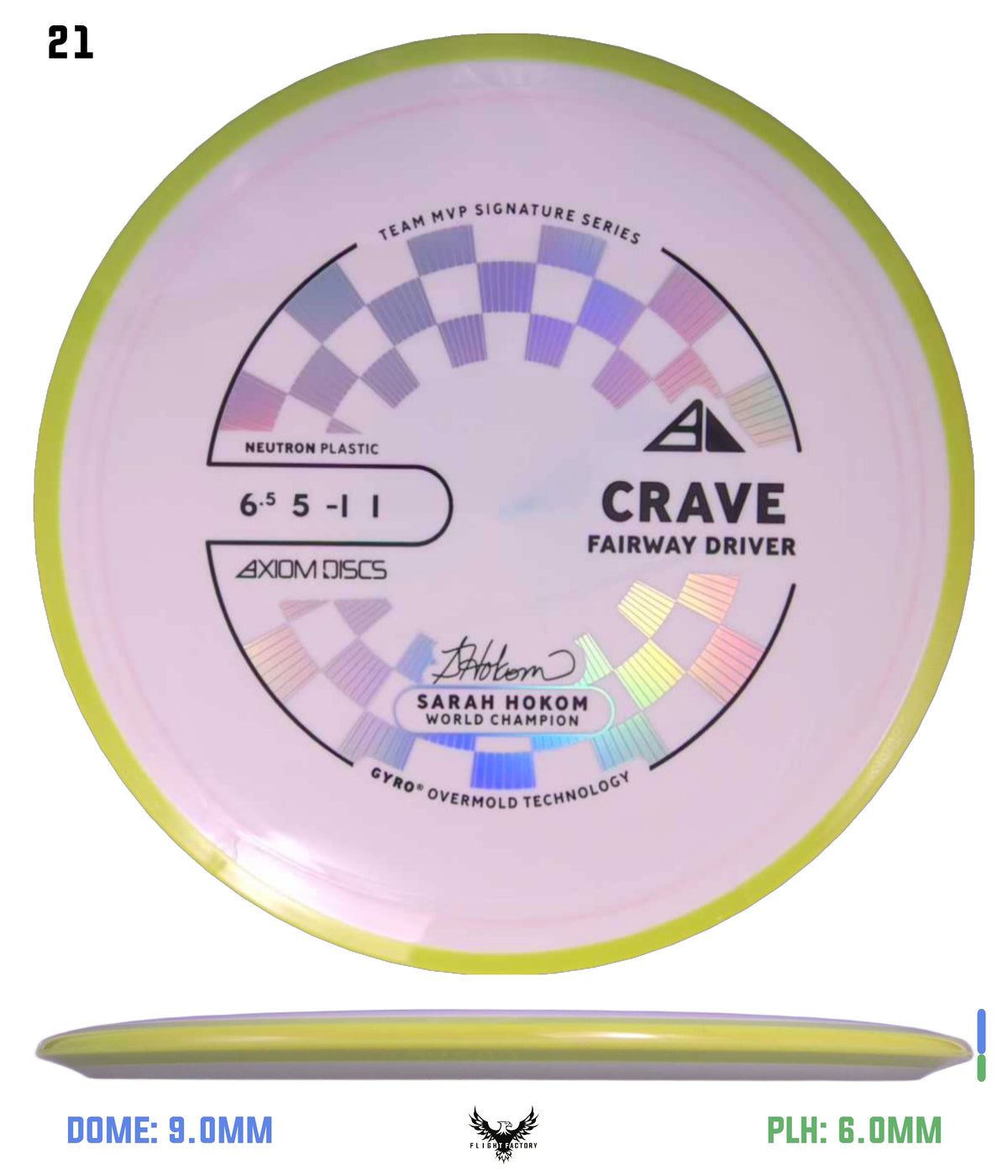 Axiom Neutron Crave - Sarah Hokom Signature Series (New Stock Stamp)