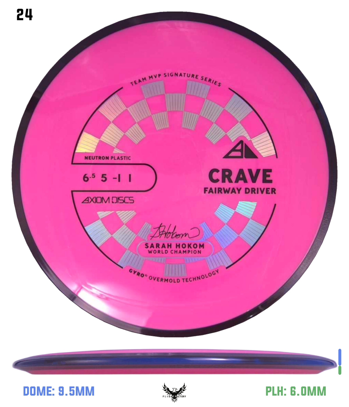Axiom Neutron Crave - Sarah Hokom Signature Series (New Stock Stamp)