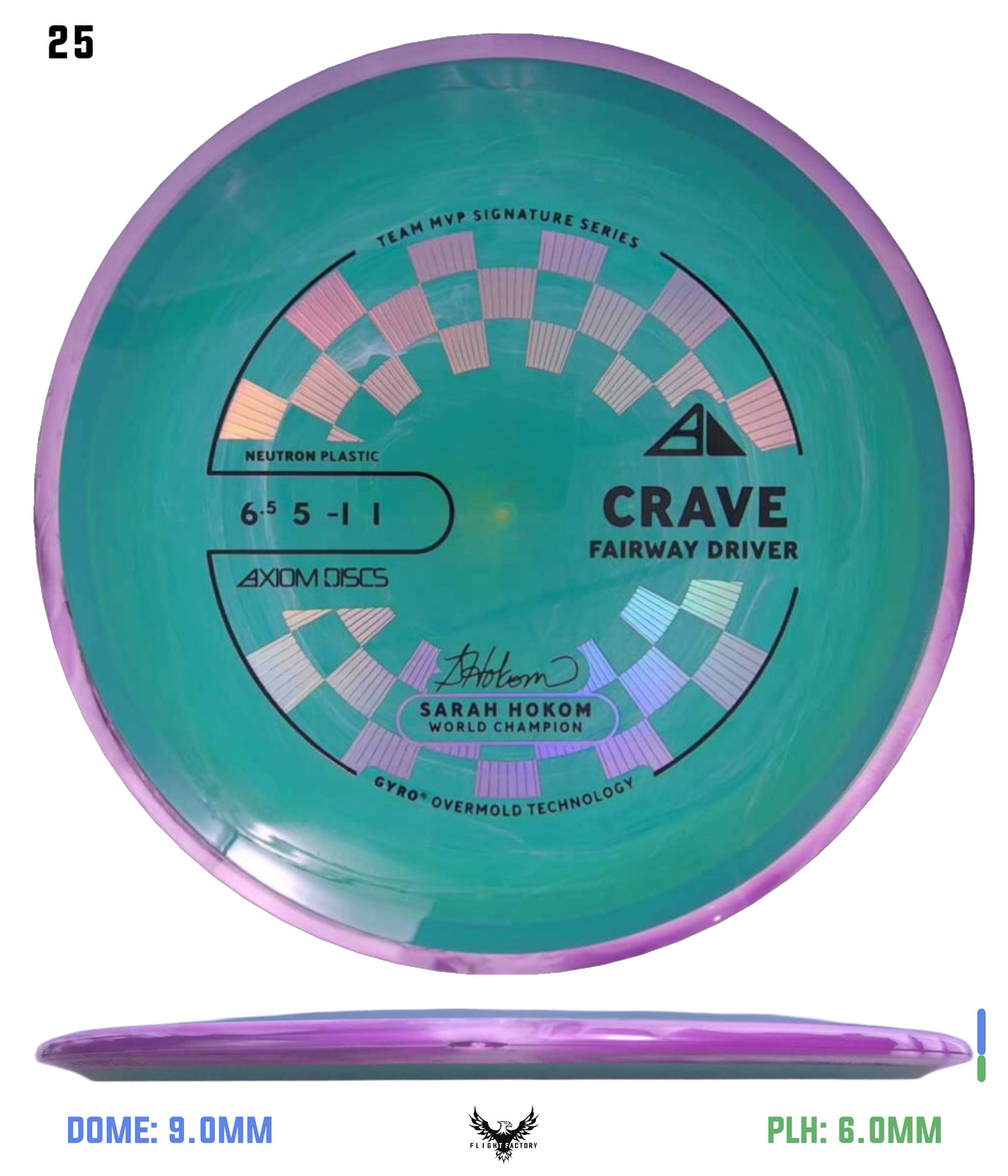 Axiom Neutron Crave - Sarah Hokom Signature Series (New Stock Stamp)