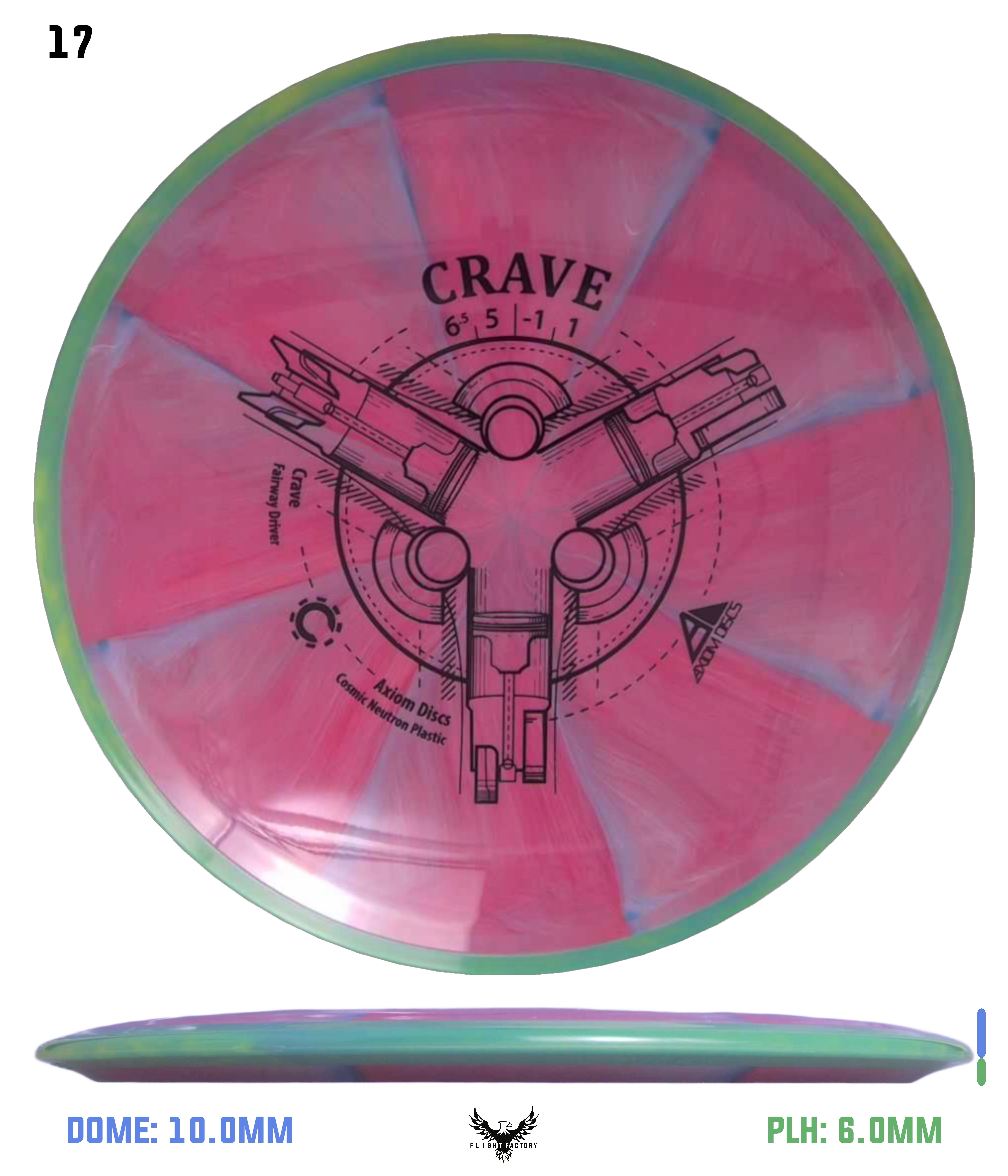 Axiom Cosmic Neutron Crave - Flight Factory Discs