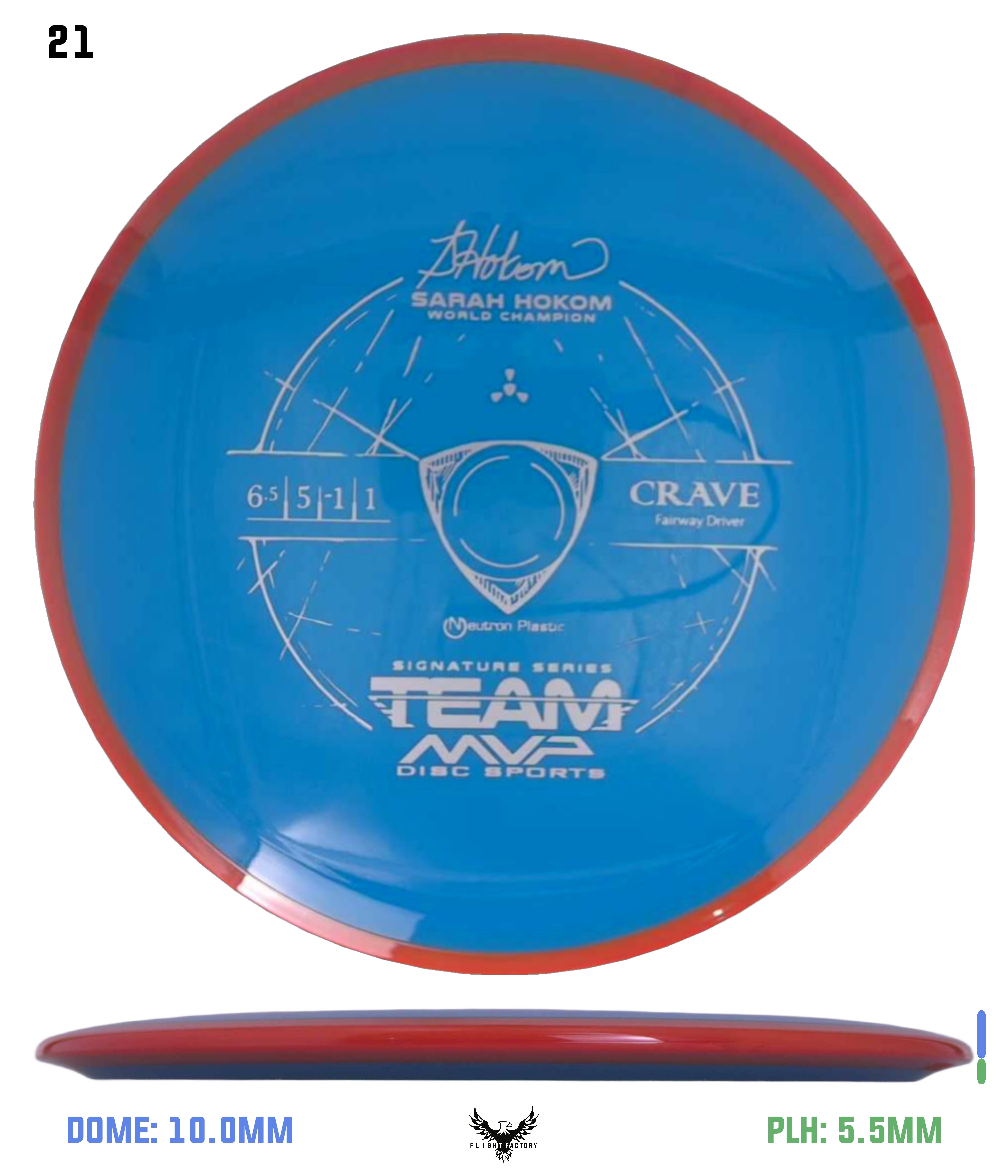 Axiom Neutron Crave - Sarah Hokom Signature Series - Flight