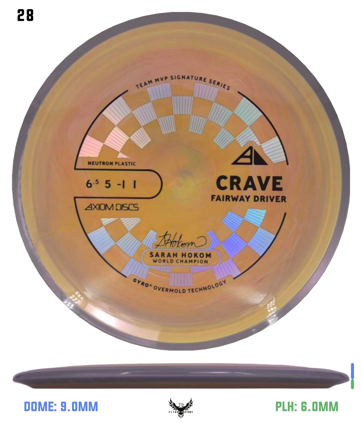 Axiom Neutron Crave - Sarah Hokom Signature Series (New Stock Stamp)