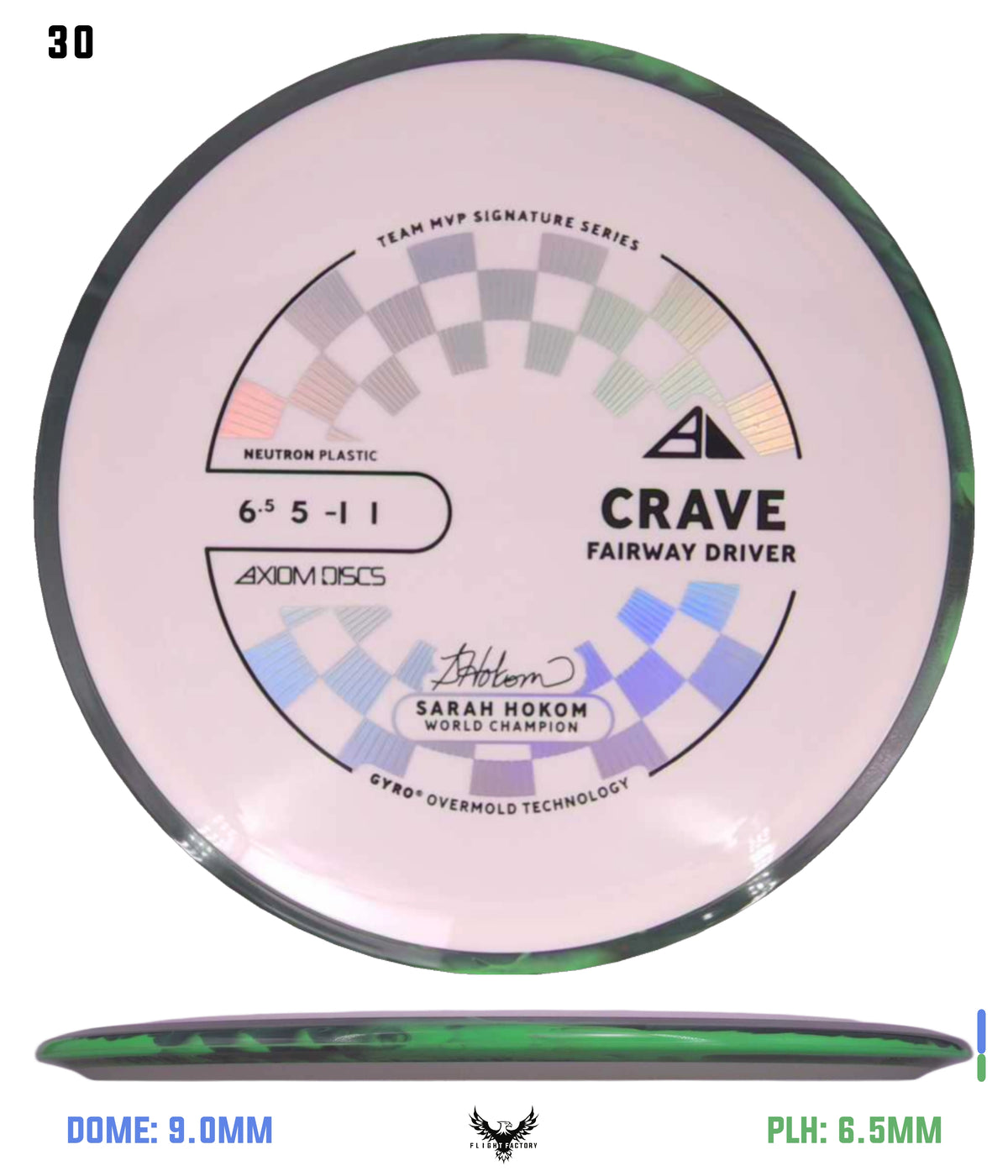 Axiom Neutron Crave - Sarah Hokom Signature Series (New Stock Stamp)