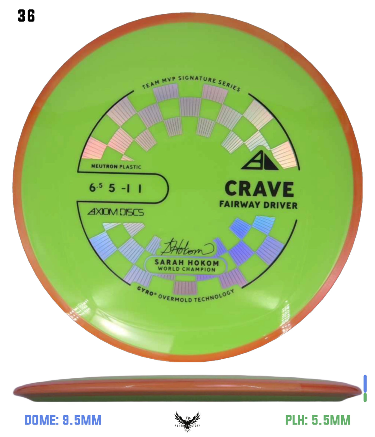Axiom Neutron Crave - Sarah Hokom Signature Series (New Stock Stamp)