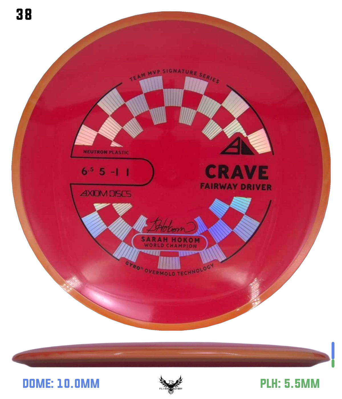 Axiom Neutron Crave - Sarah Hokom Signature Series (New Stock Stamp)