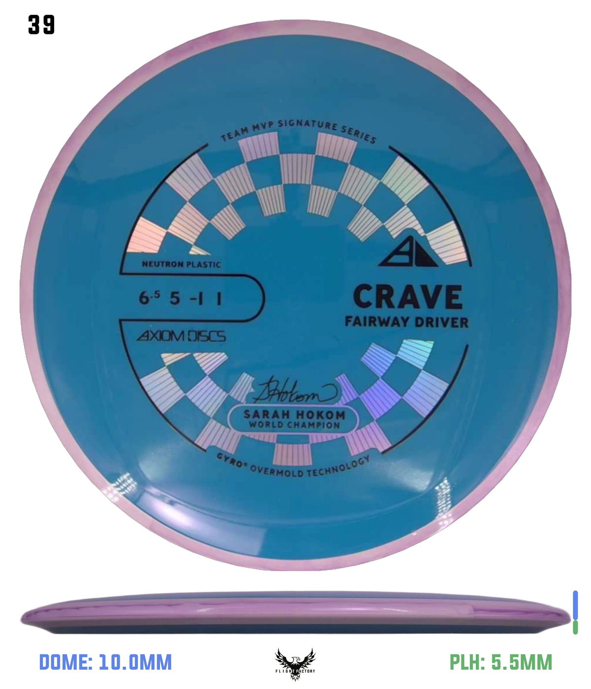 Axiom Neutron Crave - Sarah Hokom Signature Series (New Stock Stamp)