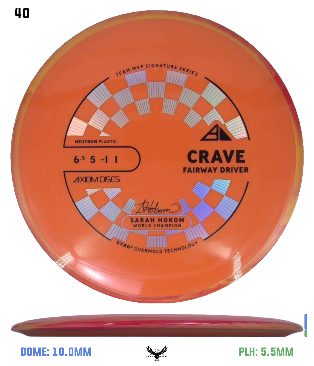 Axiom Neutron Crave - Sarah Hokom Signature Series (New Stock Stamp)