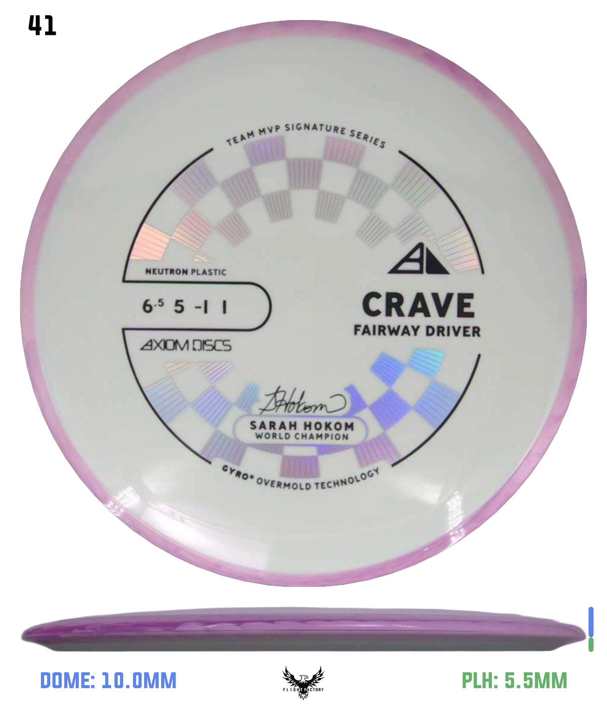 Axiom Neutron Crave - Sarah Hokom Signature Series (New Stock Stamp)