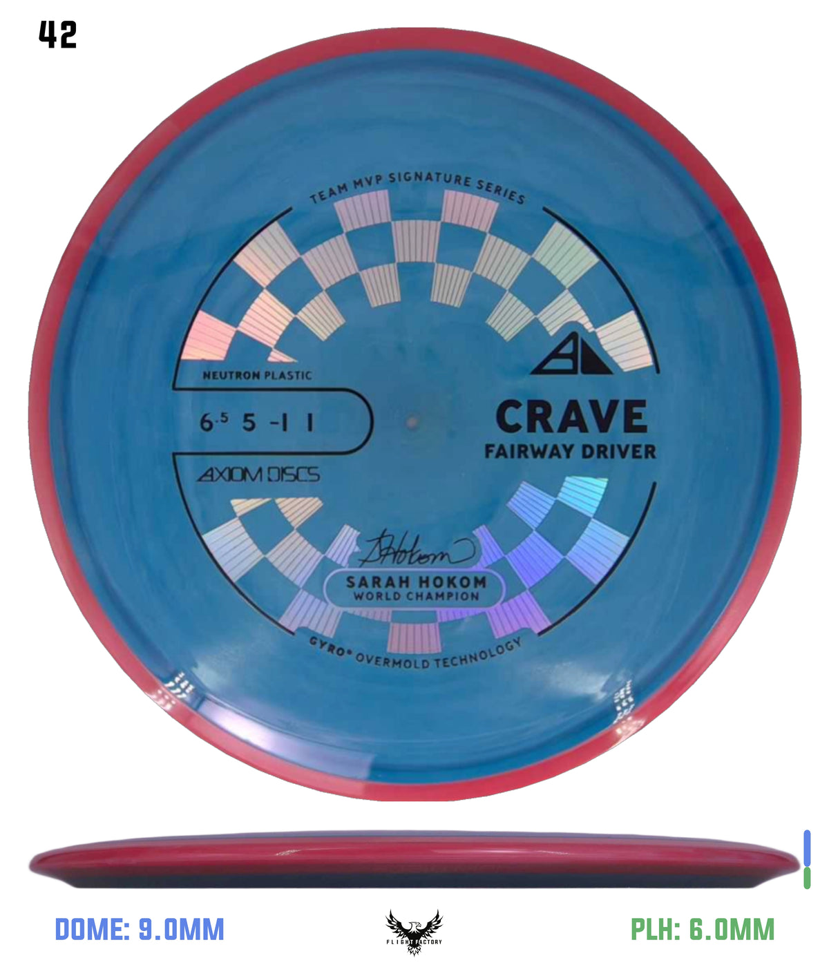 Axiom Neutron Crave - Sarah Hokom Signature Series (New Stock Stamp)