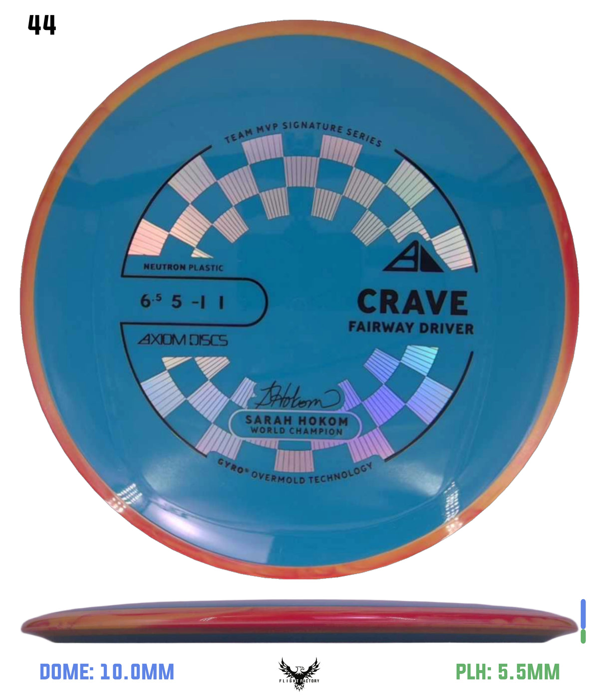 Axiom Neutron Crave - Sarah Hokom Signature Series (New Stock Stamp)