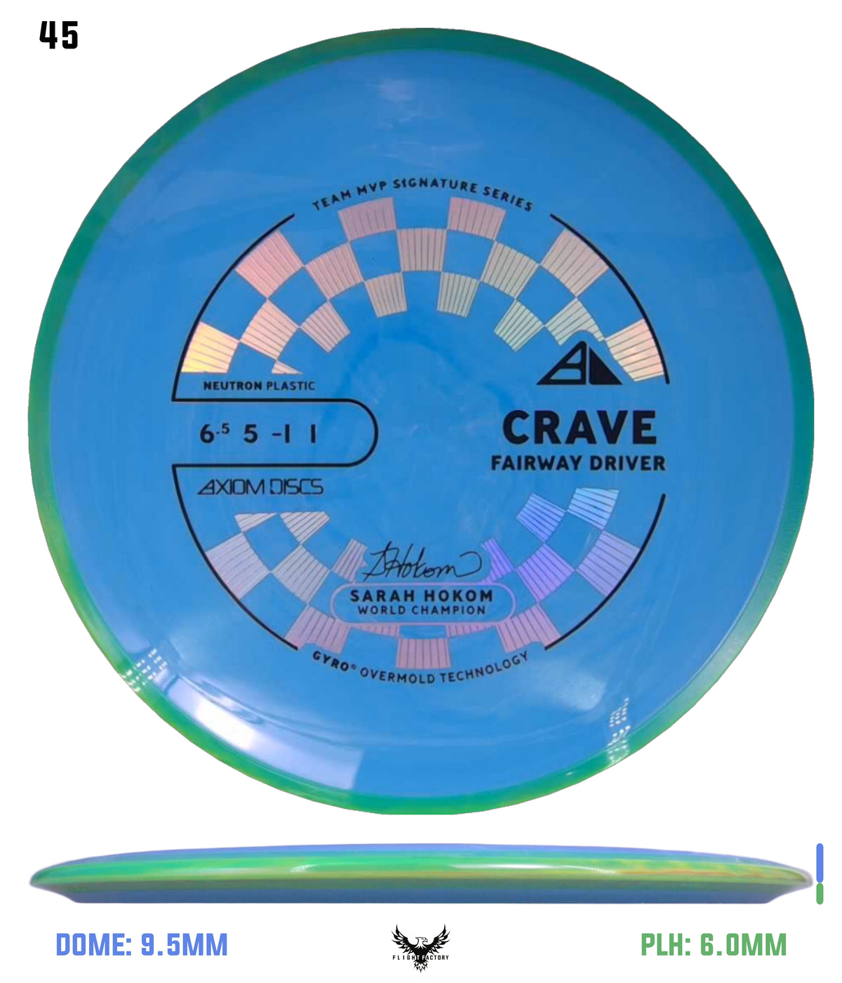 Axiom Neutron Crave - Sarah Hokom Signature Series (New Stock Stamp)