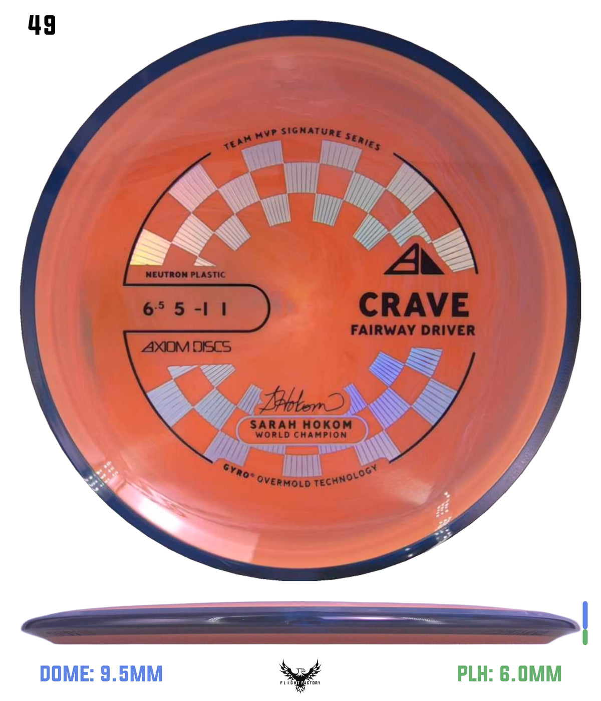 Axiom Neutron Crave - Sarah Hokom Signature Series (New Stock Stamp)