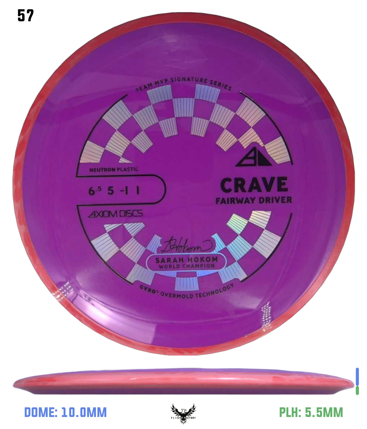 Axiom Neutron Crave - Sarah Hokom Signature Series (New Stock Stamp)