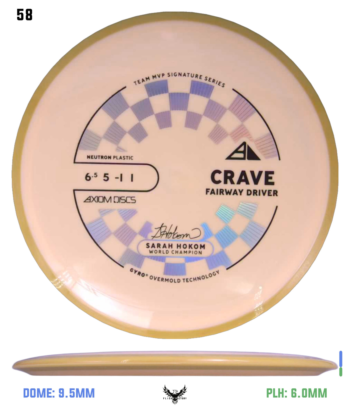 Axiom Neutron Crave - Sarah Hokom Signature Series (New Stock Stamp)