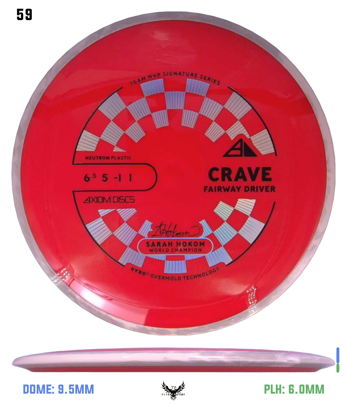 Axiom Neutron Crave - Sarah Hokom Signature Series (New Stock Stamp)
