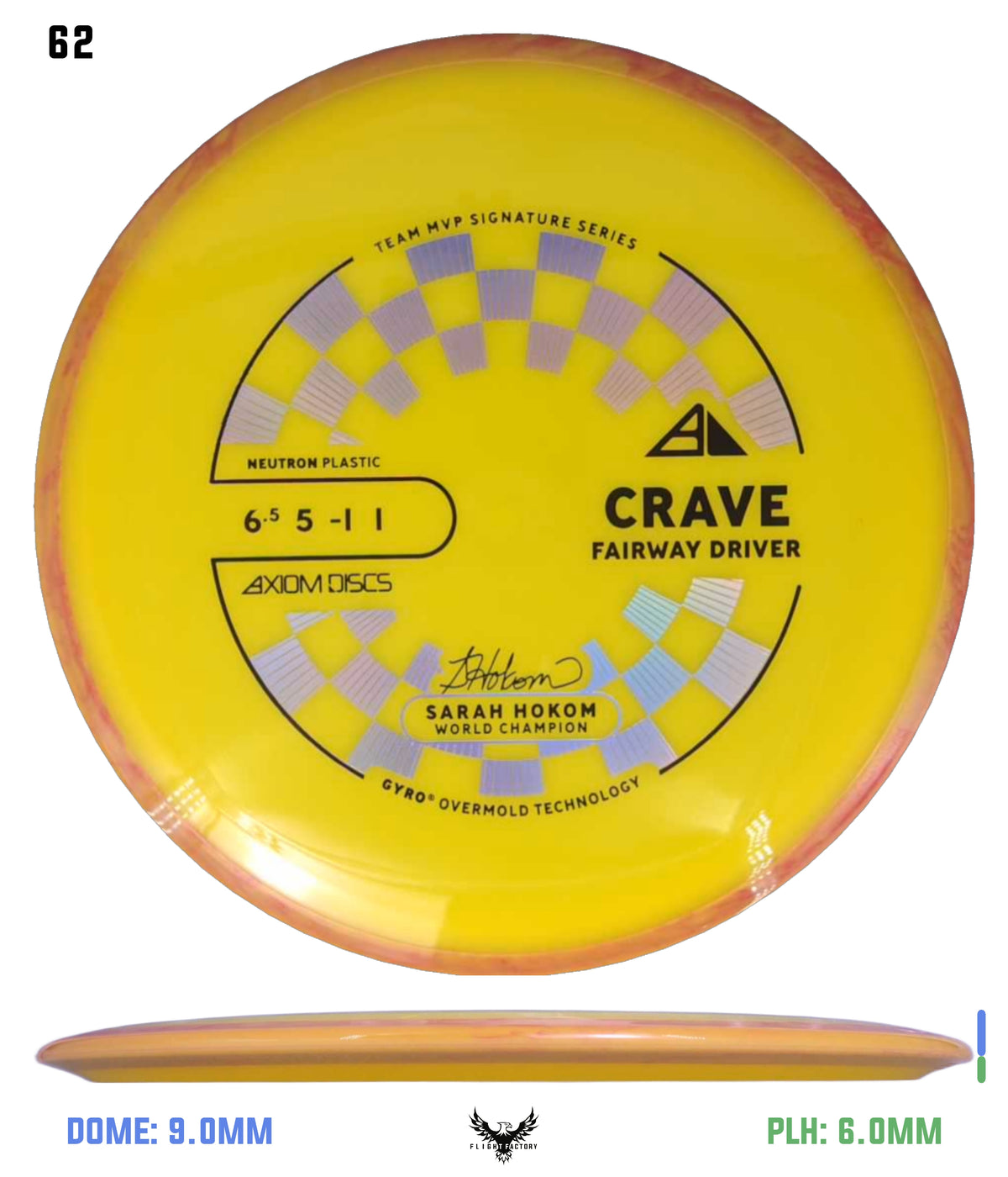Axiom Neutron Crave - Sarah Hokom Signature Series (New Stock Stamp)
