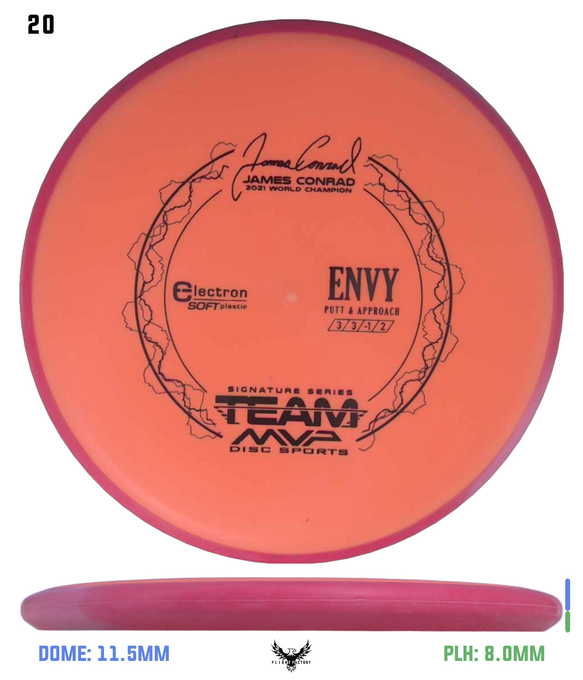 Axiom Electron (Soft) Envy - James Conrad Signature Series