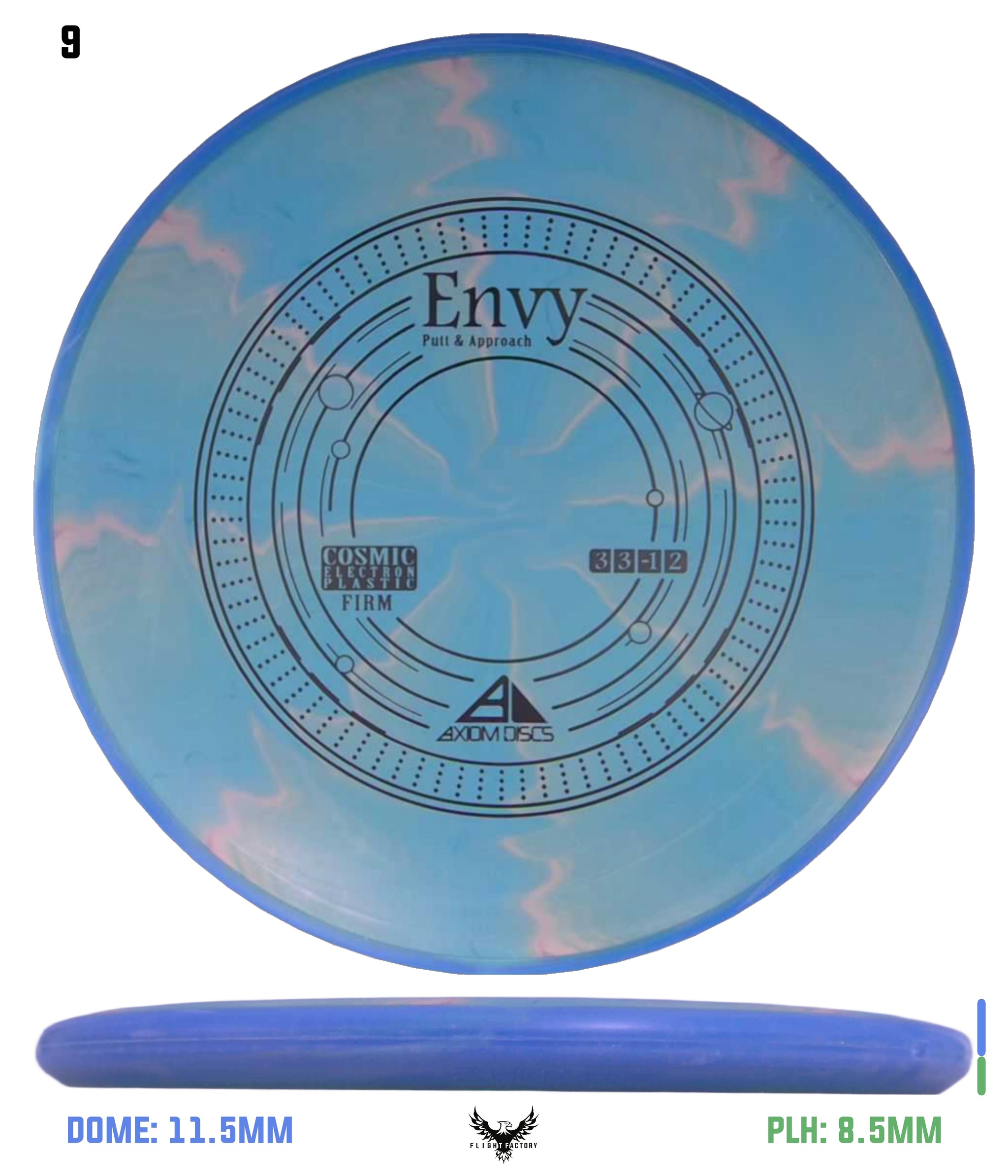 Axiom Cosmic Electron (Firm) Envy - Flight Factory Discs