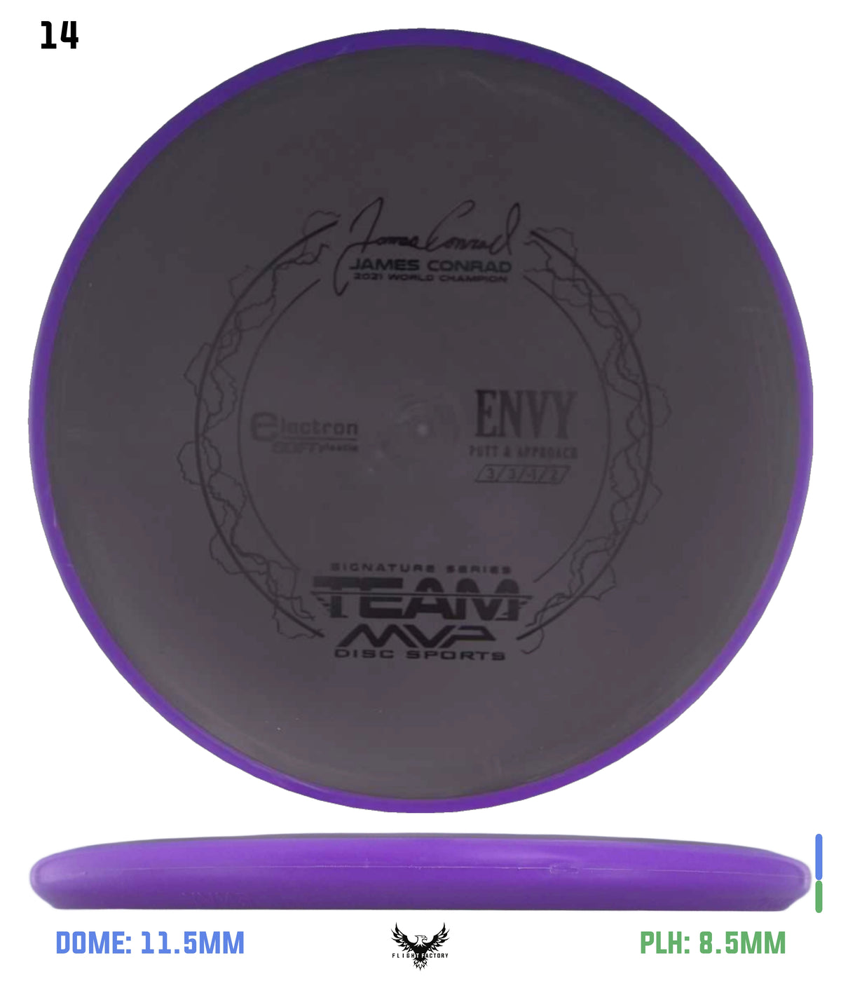 Axiom Electron (Soft) Envy - James Conrad Signature Series