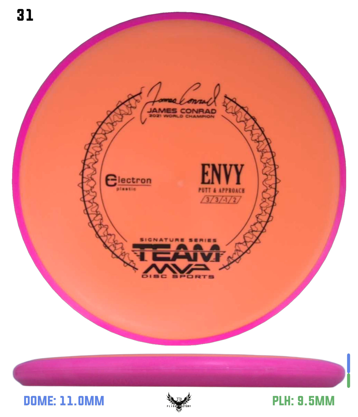 Axiom Electron (Medium) Envy - James Conrad Signature Series