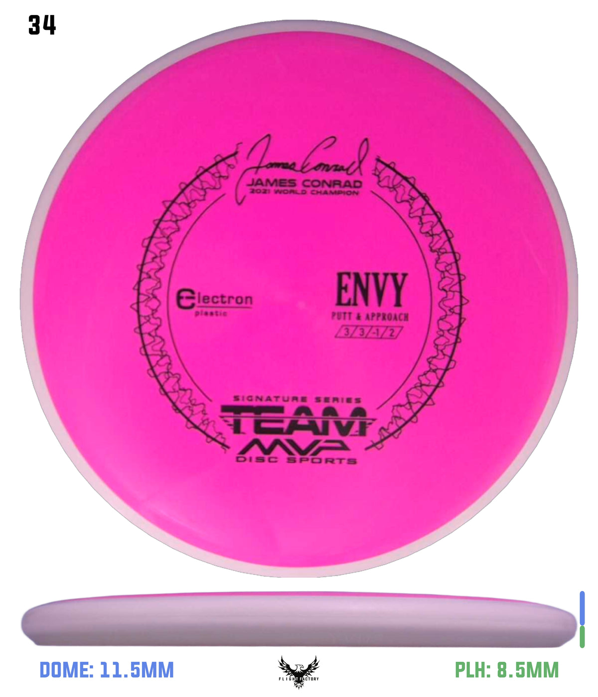 Axiom Electron (Medium) Envy - James Conrad Signature Series