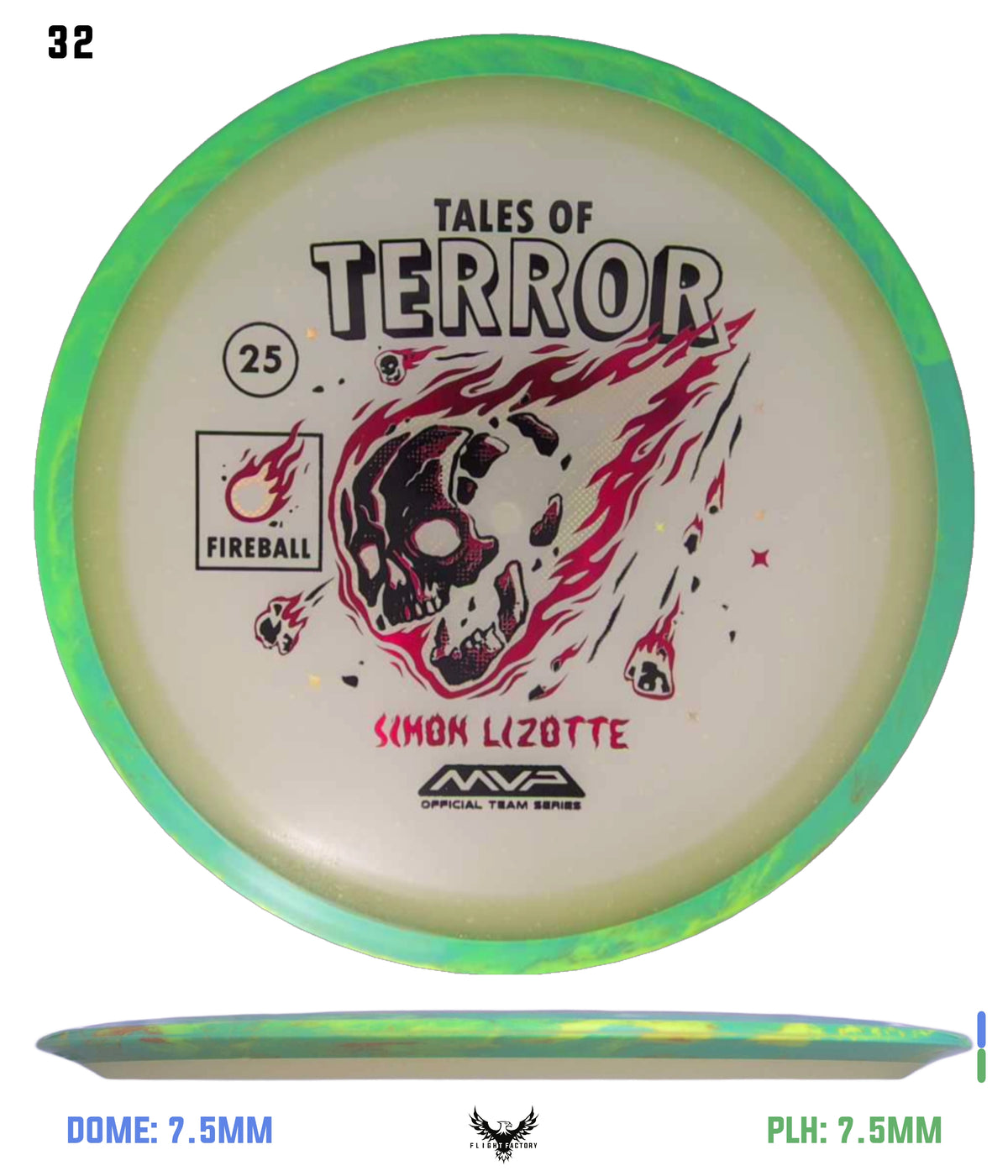 Axiom Particle Eclipse Fireball - 2025 Halloween Special Edition