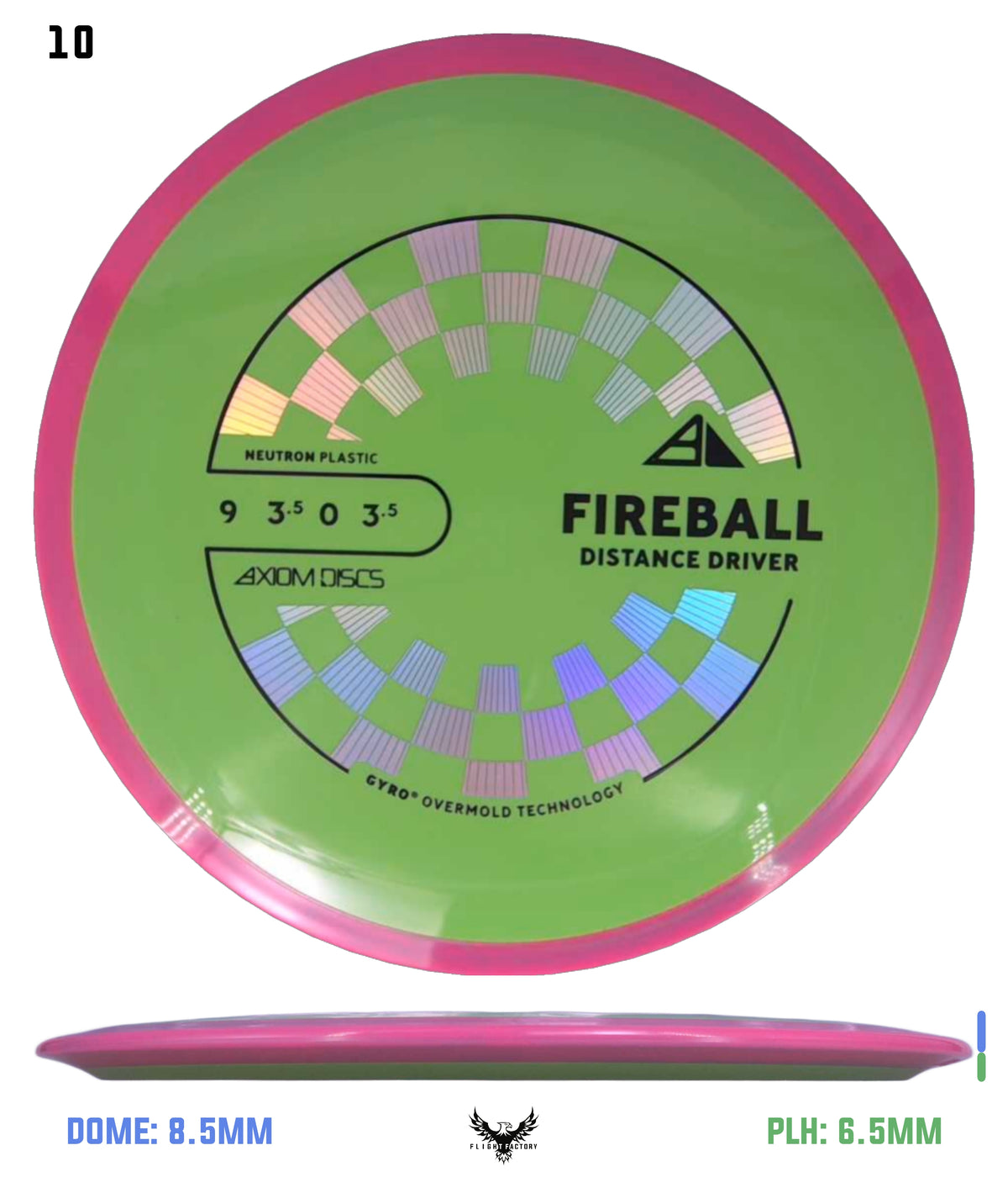 Axiom Neutron Fireball - New Stock Stamp