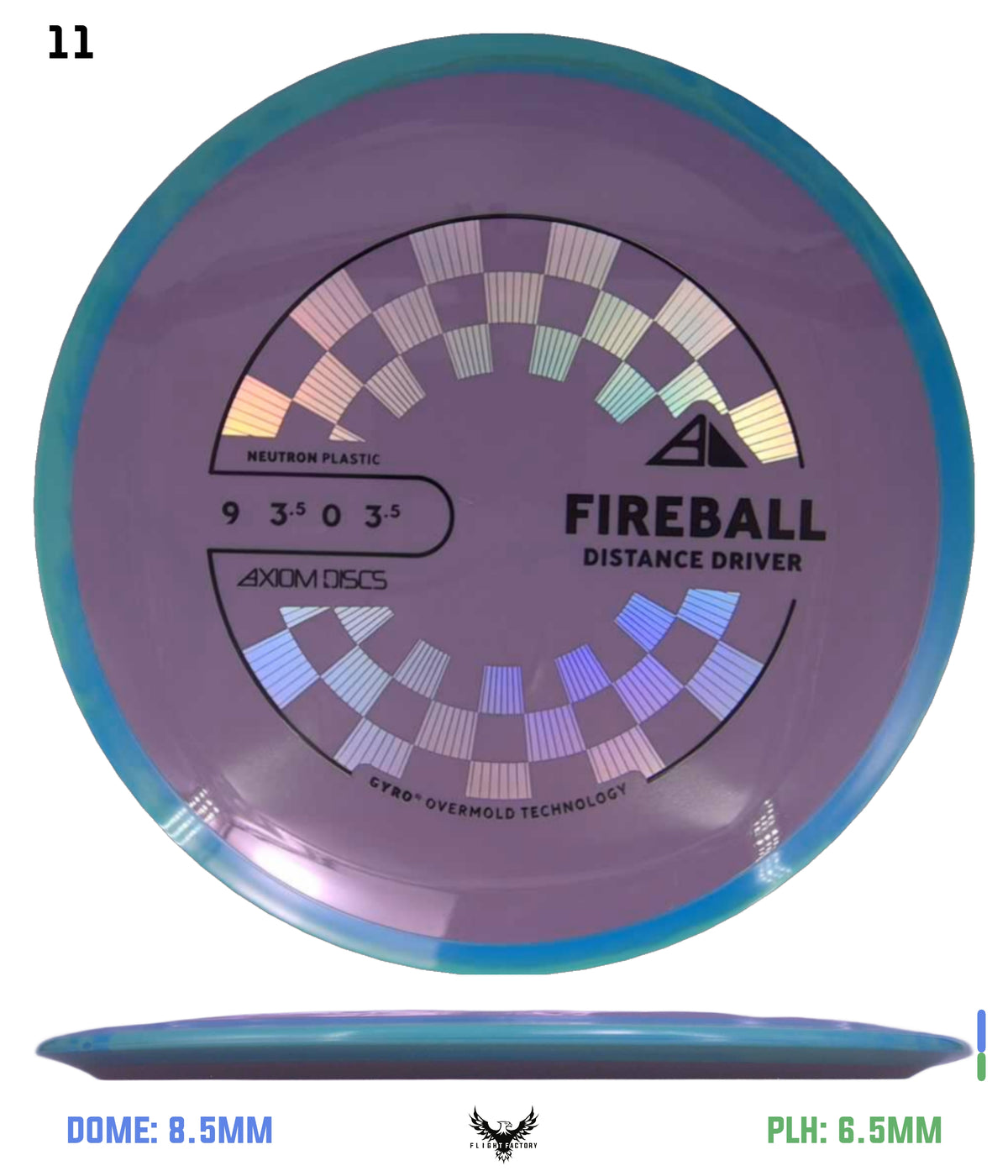 Axiom Neutron Fireball - New Stock Stamp