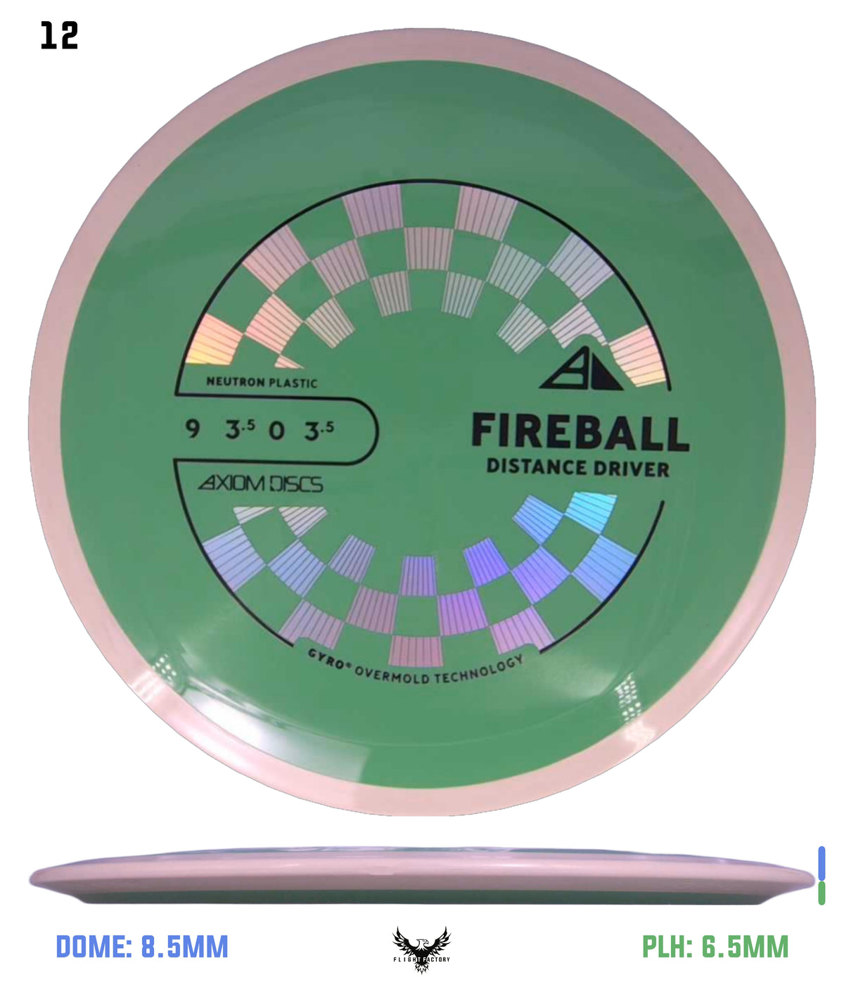 Axiom Neutron Fireball - New Stock Stamp