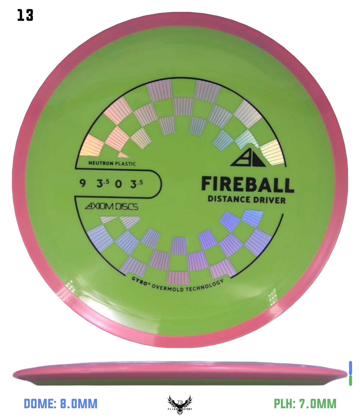 Axiom Neutron Fireball - New Stock Stamp