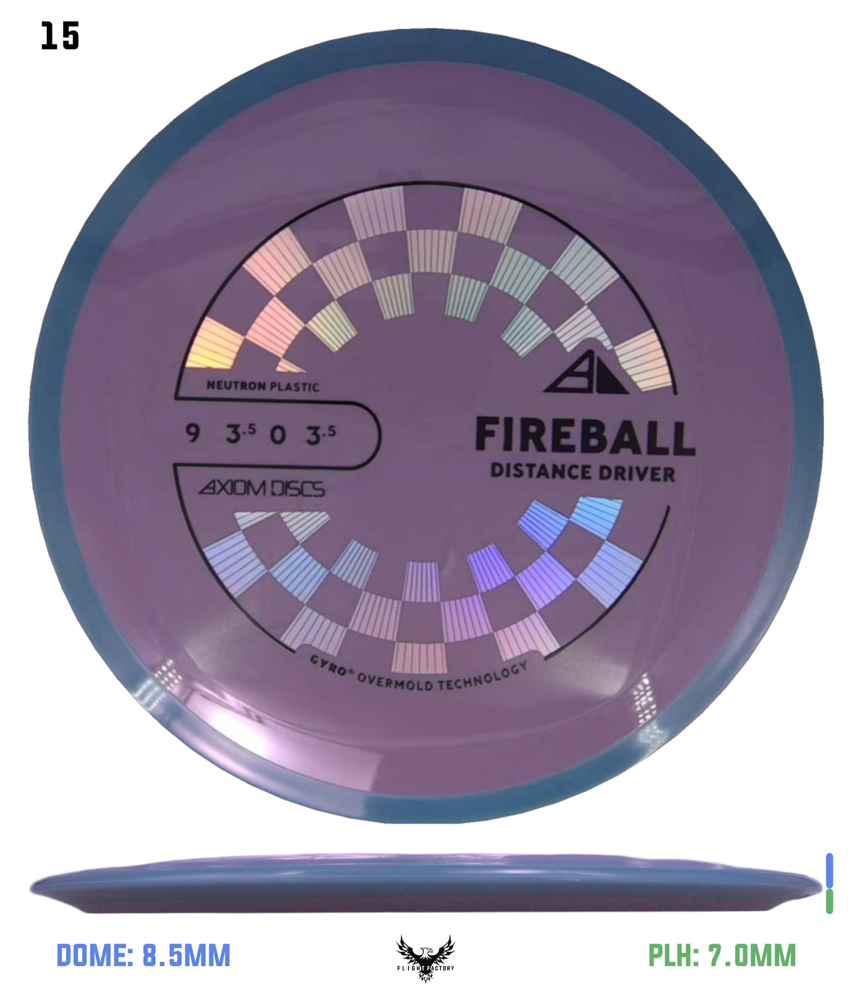 Axiom Neutron Fireball - New Stock Stamp