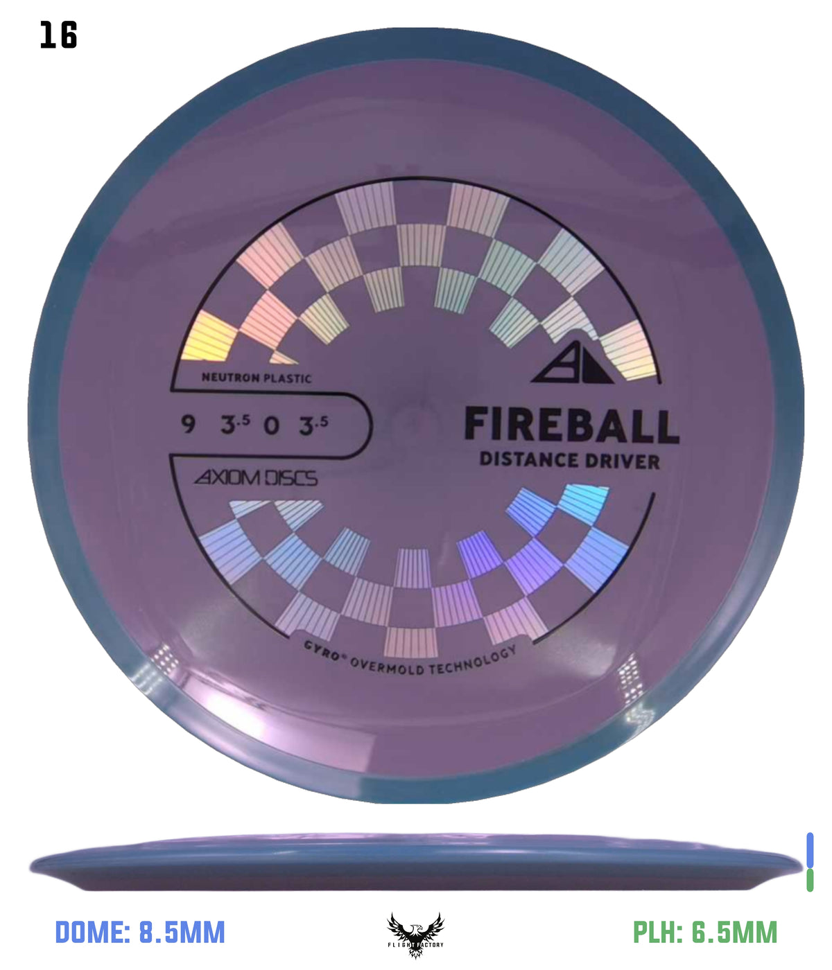 Axiom Neutron Fireball - New Stock Stamp