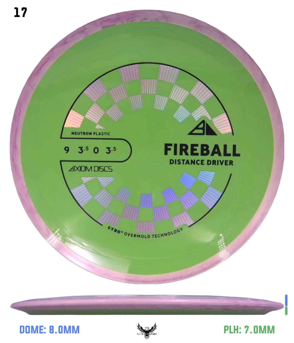 Axiom Neutron Fireball - New Stock Stamp