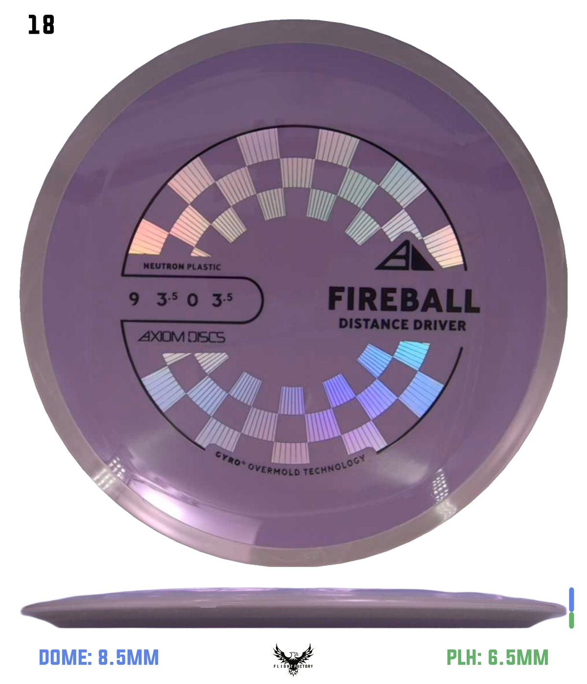 Axiom Neutron Fireball - New Stock Stamp