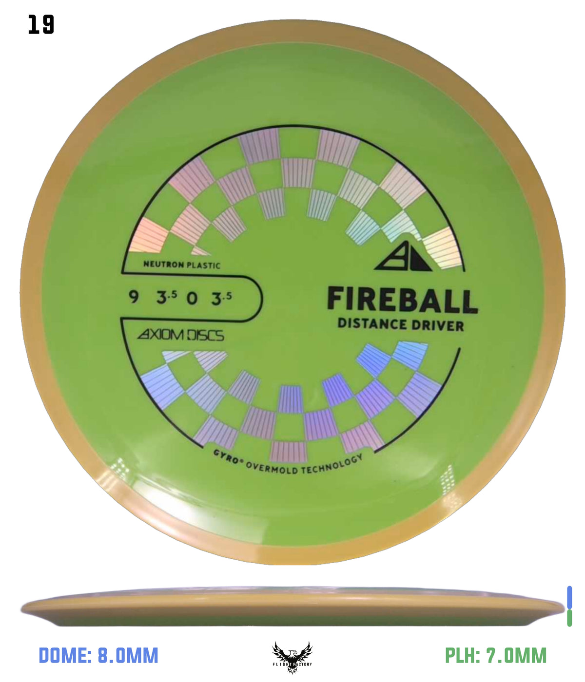 Axiom Neutron Fireball - New Stock Stamp