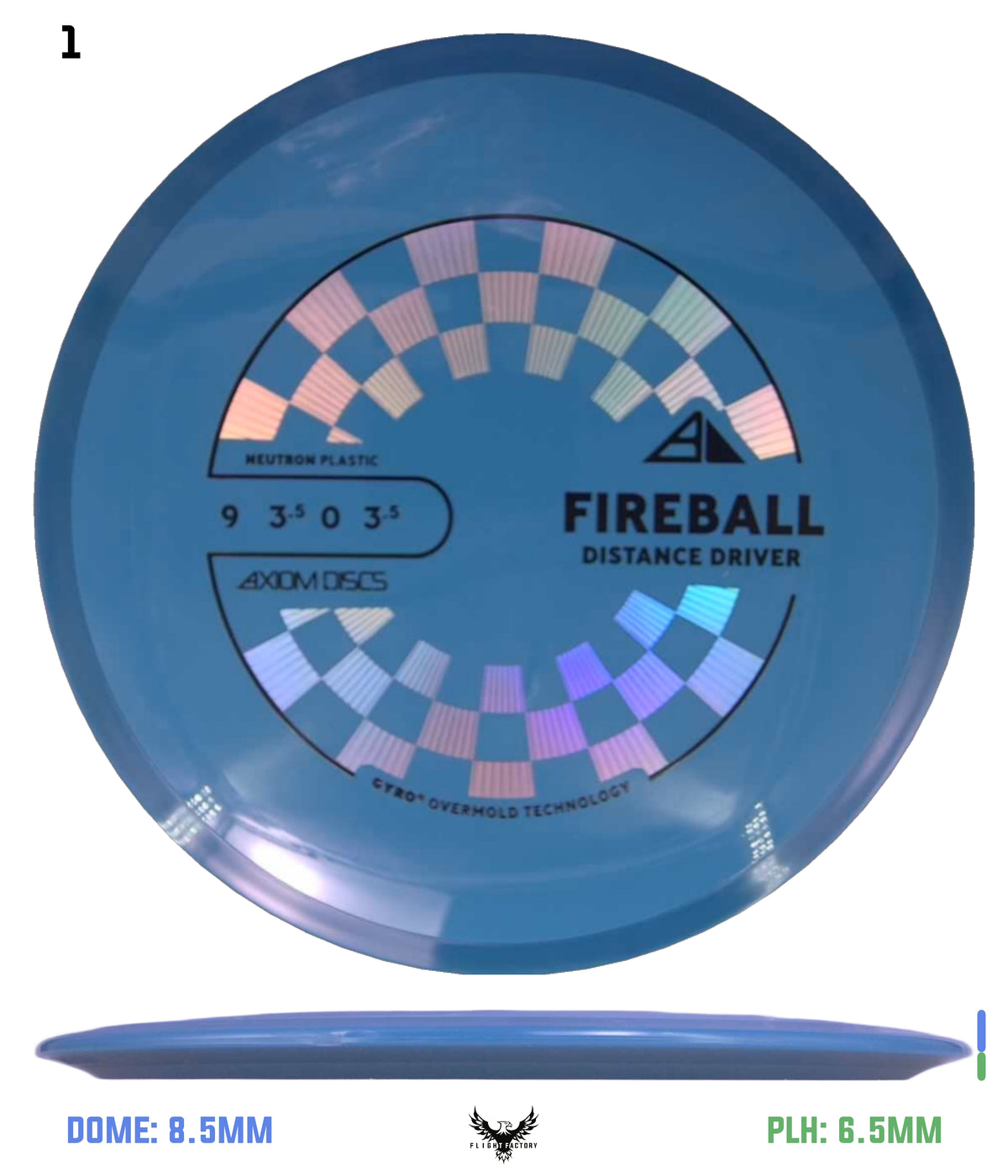 Axiom Neutron Fireball - New Stock Stamp