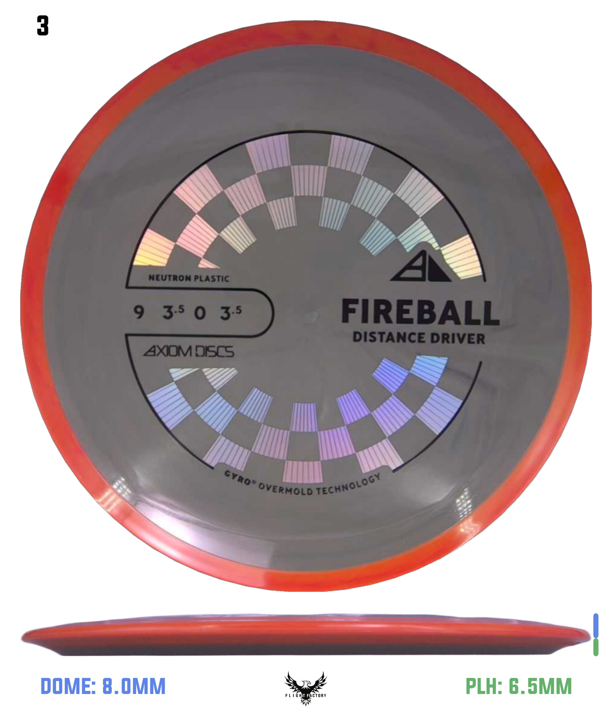 Axiom Neutron Fireball - New Stock Stamp