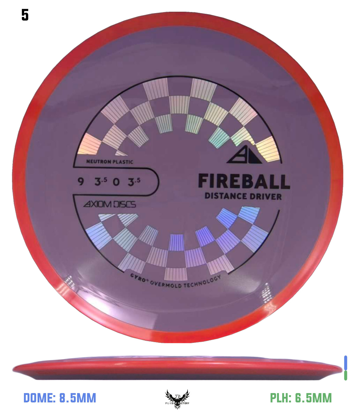 Axiom Neutron Fireball - New Stock Stamp