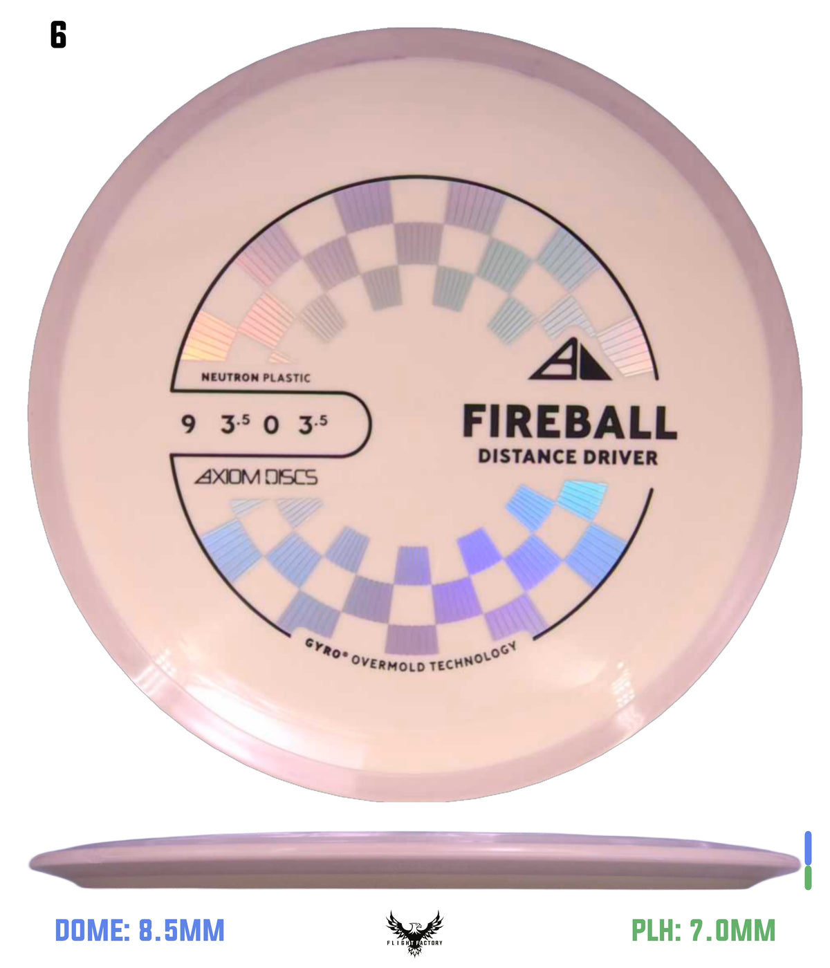 Axiom Neutron Fireball - New Stock Stamp