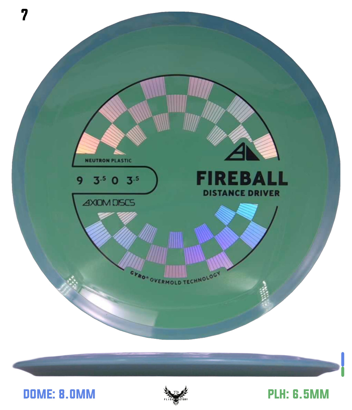 Axiom Neutron Fireball - New Stock Stamp